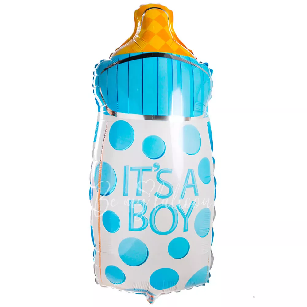 29" Helium foil It's a Boy bottle balloon