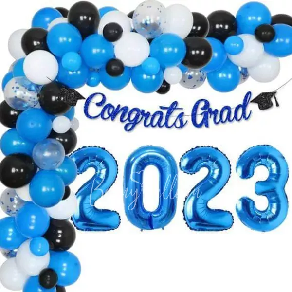Balloon set "Hooray! Congrats grad"