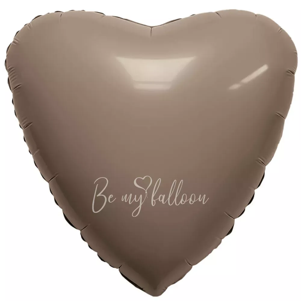 18" Cacao heart foil shape 