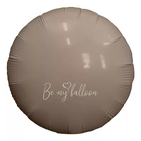 18" Шар из фольги Круг какао