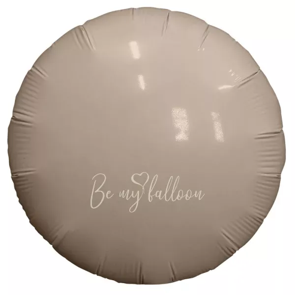 18" Шар из фольги Круг латте