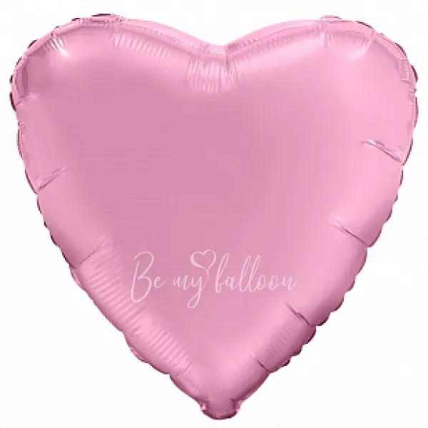 19" Шар из фольги Сердце Мистик фламинго