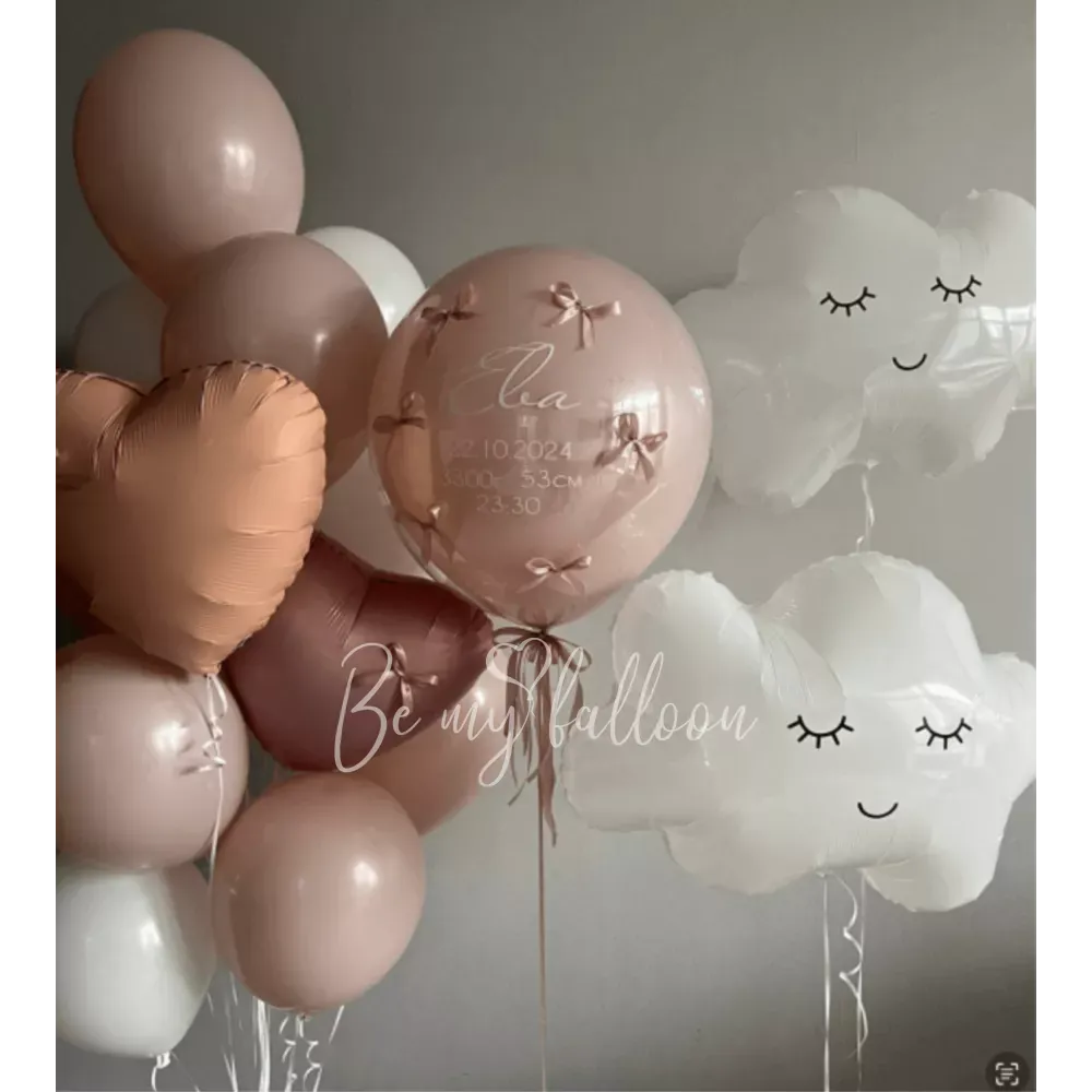 Set of balloons "Tenderness of the first day"