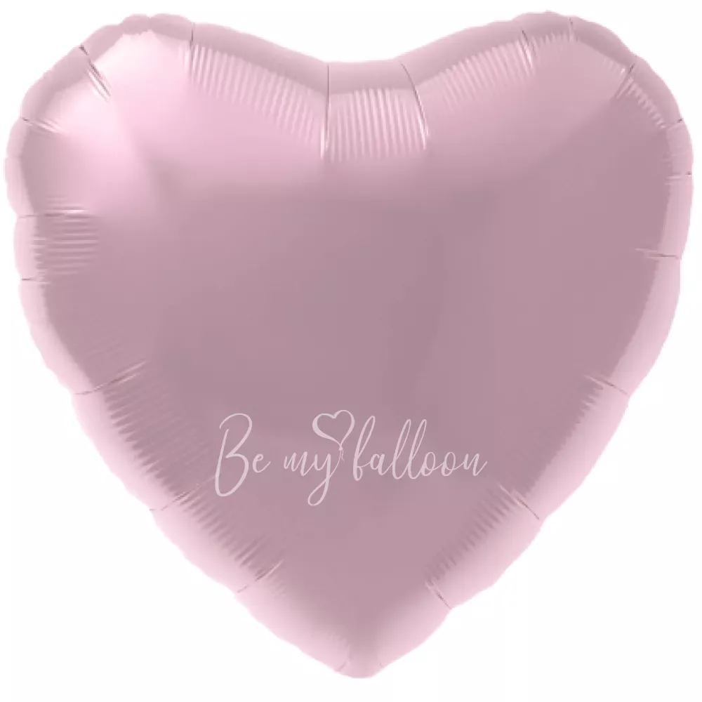 19" Helium foil gloss Pink Heart ballon