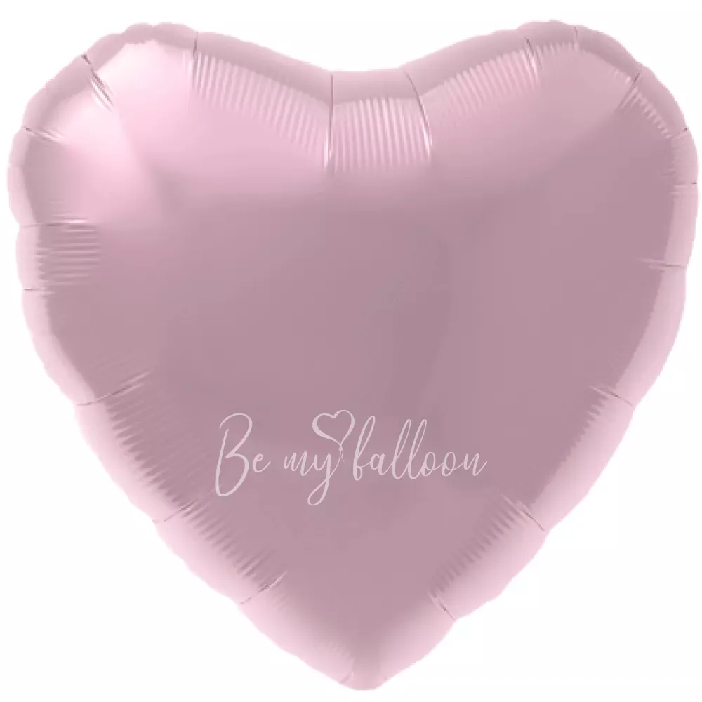 30" Helium foil gloss Pink Heart balloon
