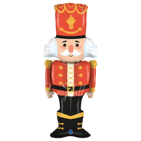 50" Helium foil Christmas Nutcracker balloon