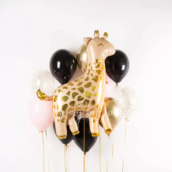 Happy Giraffe Balloon Bouquet