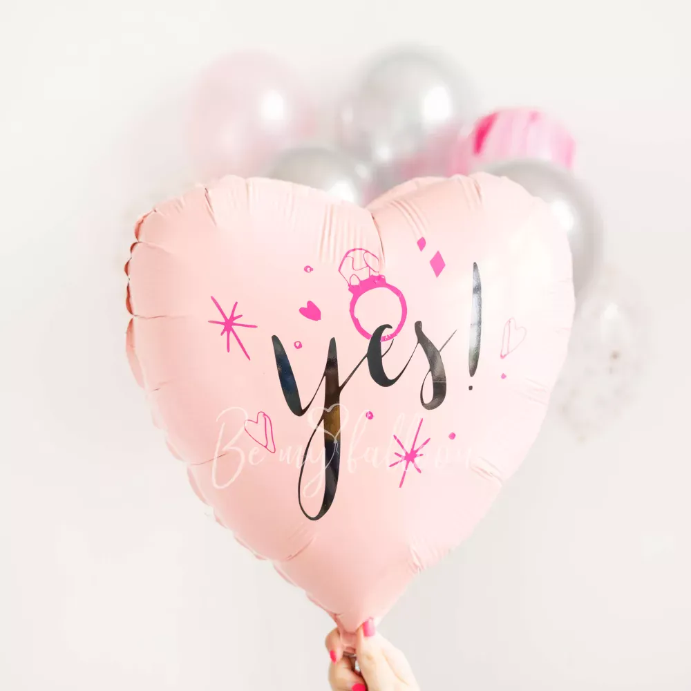 She said Yes! Balloon Bouquet