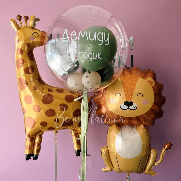 Воздушные шары в мире животных