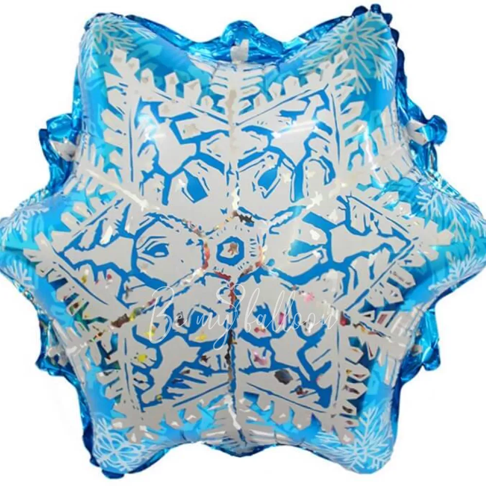 20" Шар из фольги Снежинка