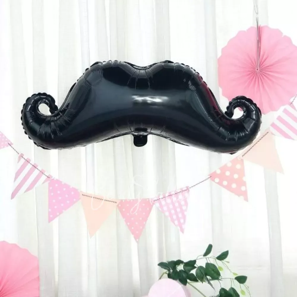 42" Helium foil Mustache balloon