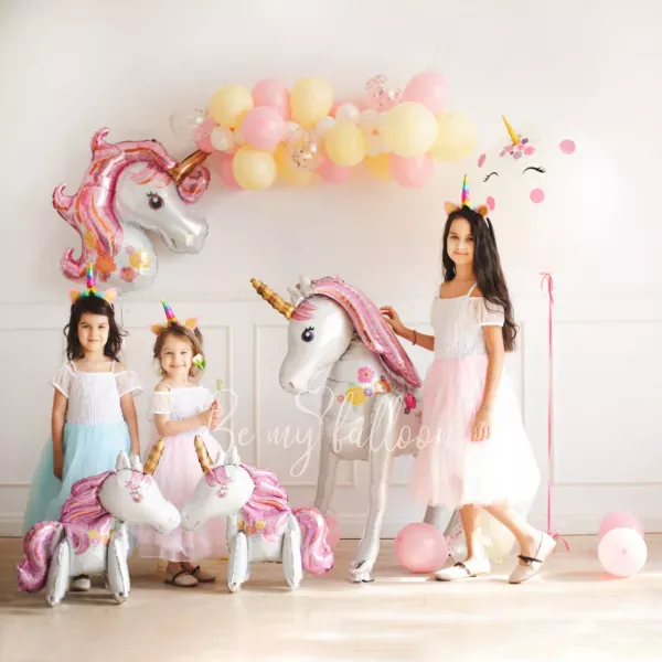 Fairytale Unicorns Balloon Bouquet