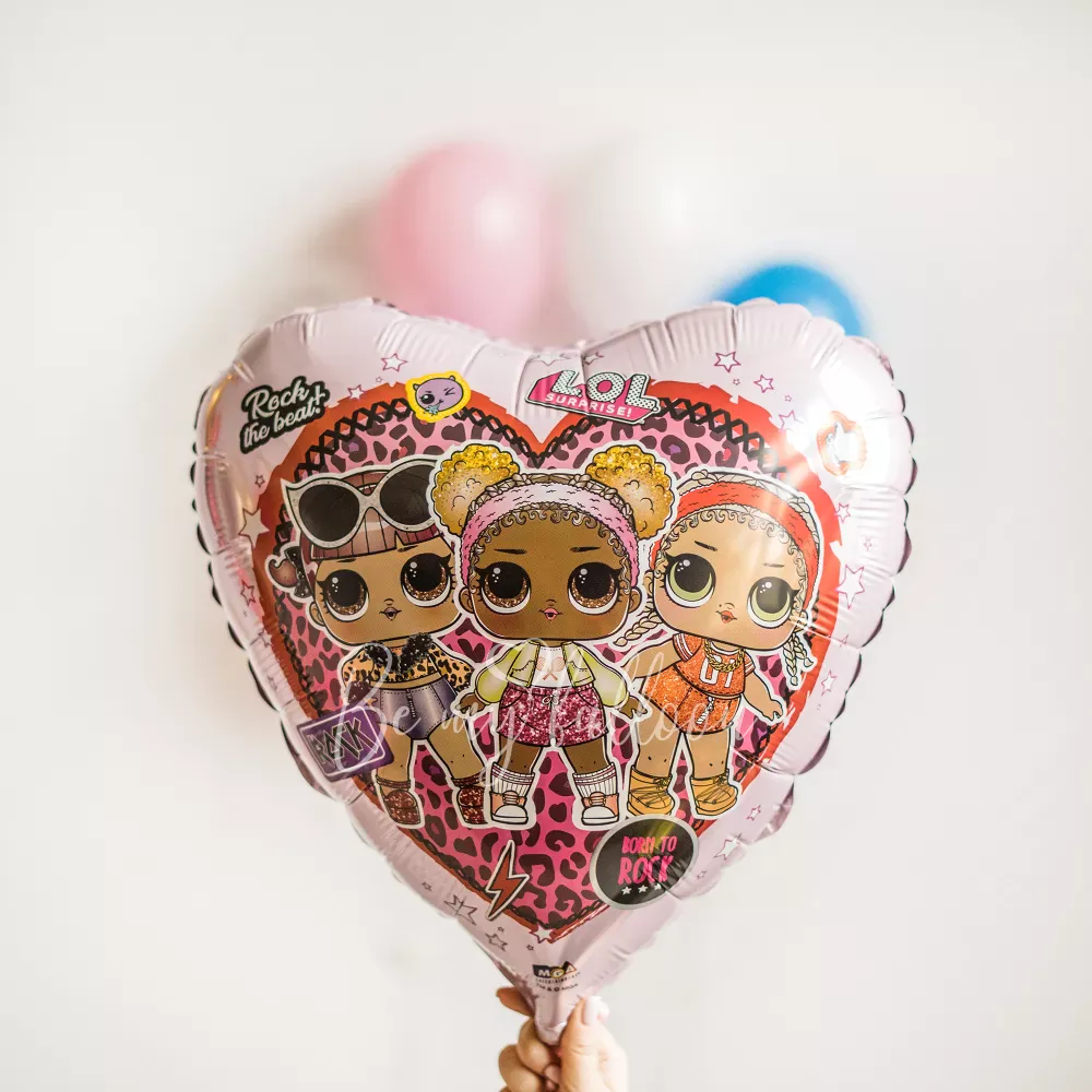 Шар из фольги "Rock LOL"