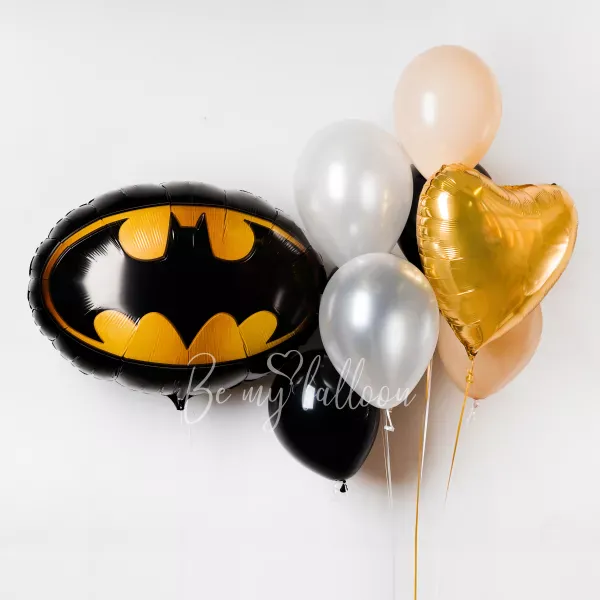 Batman Balloon Bouquet