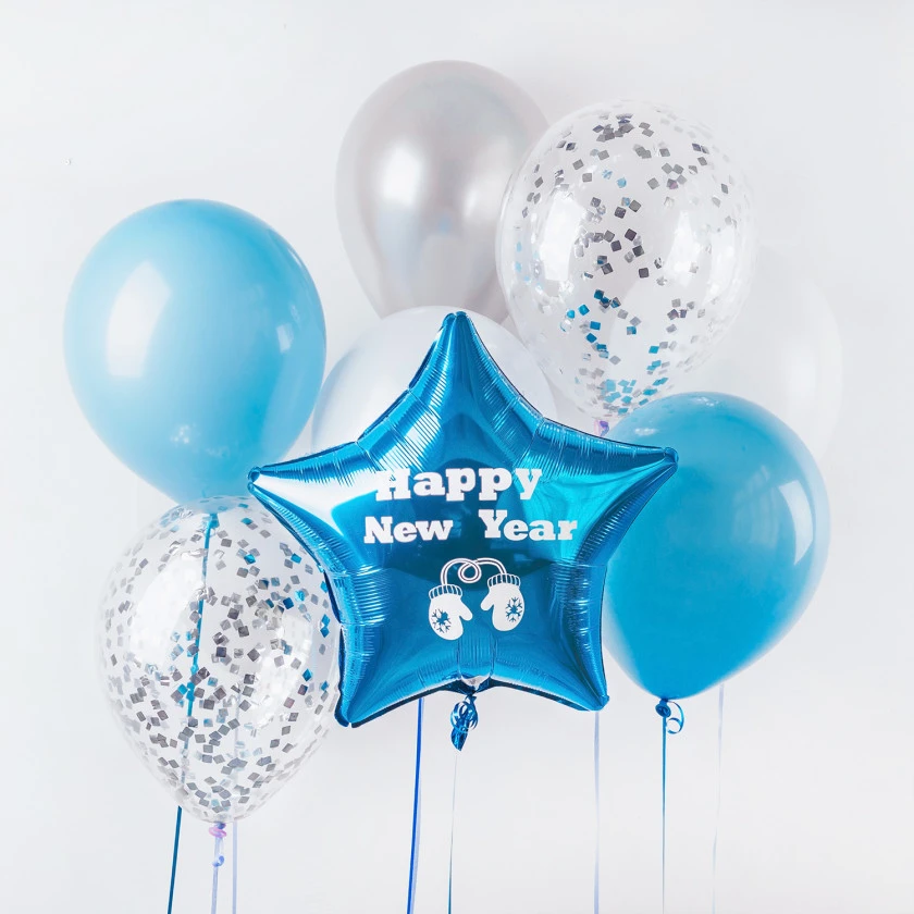 New Year & Christmas balloon bouquets