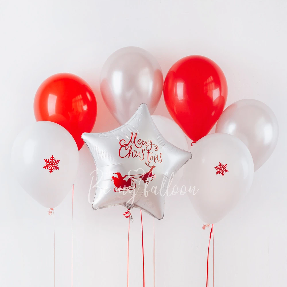 Merry Christmas! Balloon Bouquet