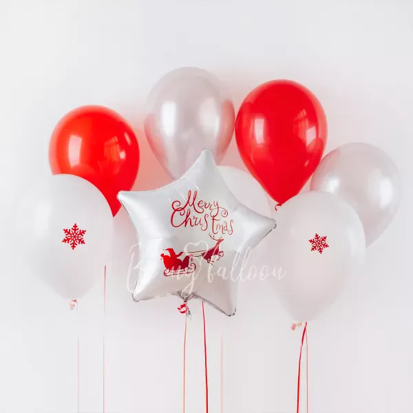 Merry Christmas! Balloon Bouquet
