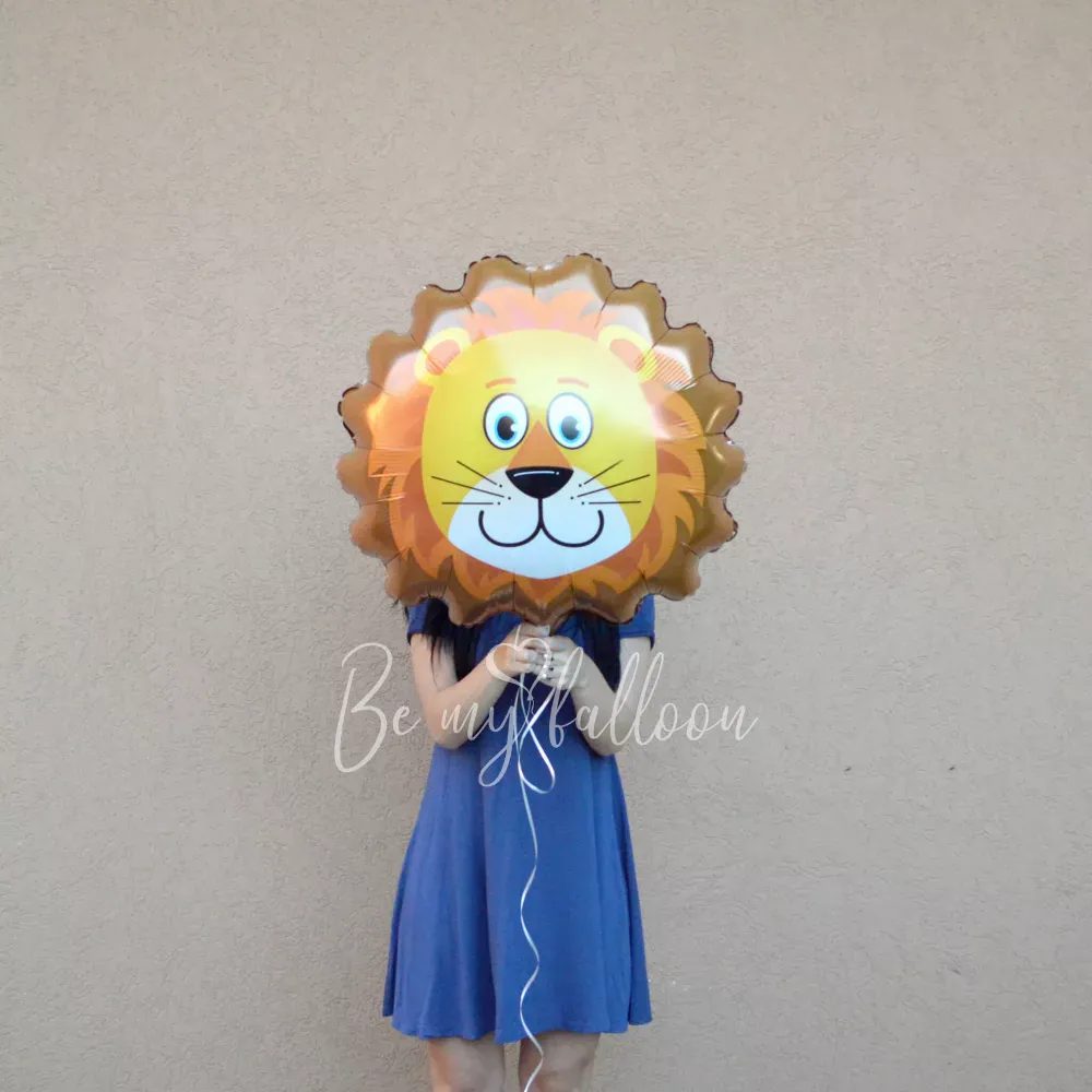 29" Helium foil Brave Lion balloon