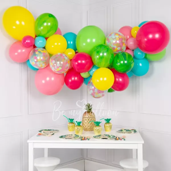 Tropical Balloon Garland