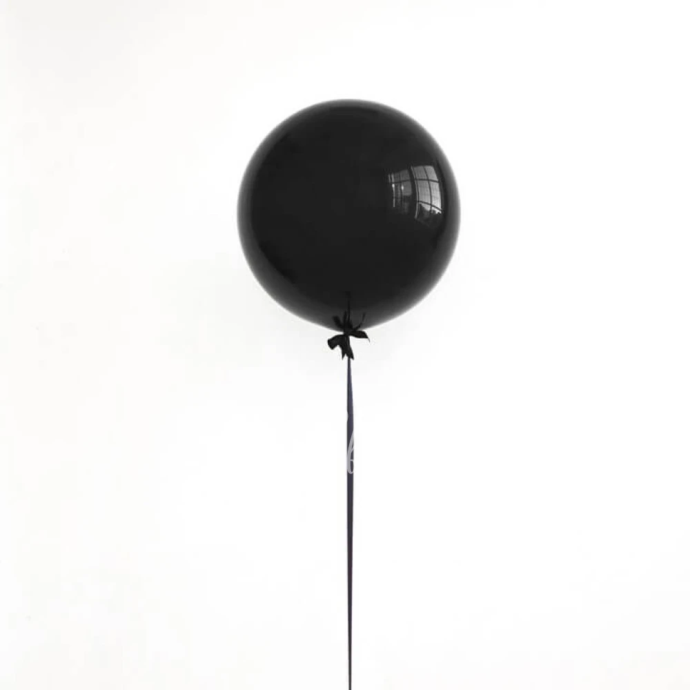 Latex Giant plain fashion balloon Black