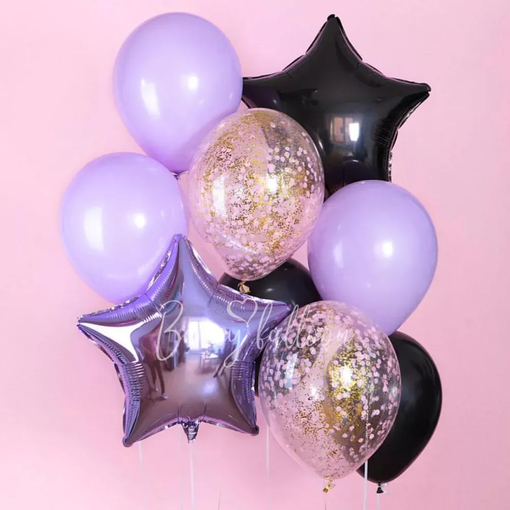 Shimmering Stars! Balloon Bouquet