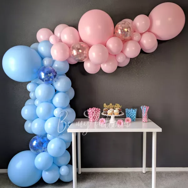 Гирлянда из шаров Органик Gender Reveal 3.5м