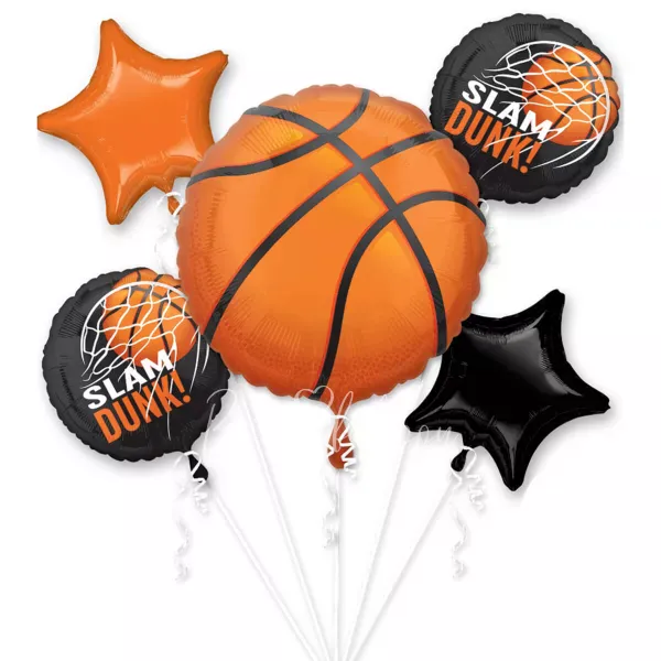 Букет из баскетбольных шаров