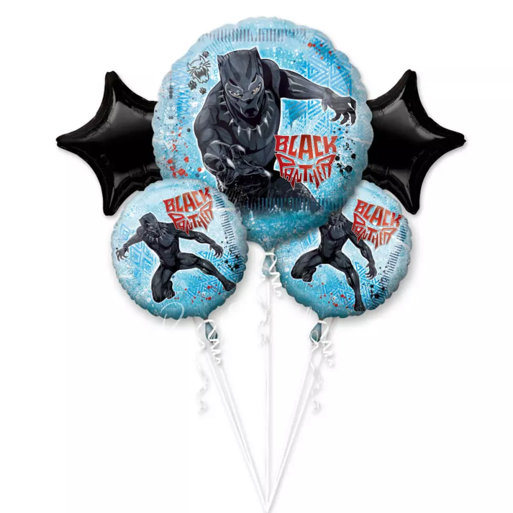 Black Panther! Balloon bouquet