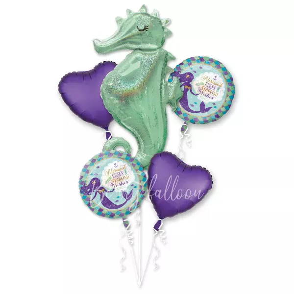 Mermaid kisses starfish wishes! Balloon bouquet