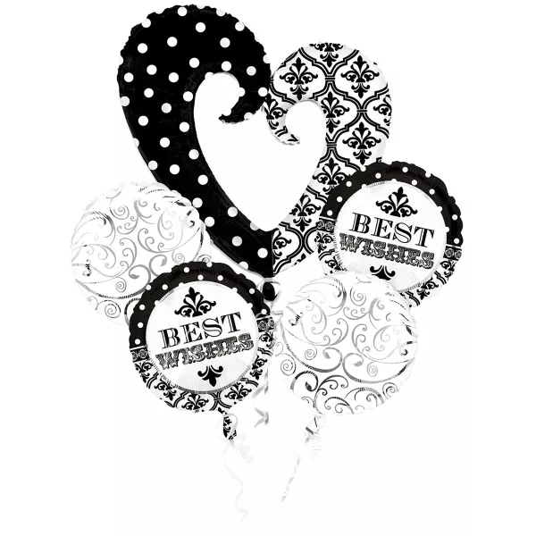 باقة بالونات أفضل الأمنيات