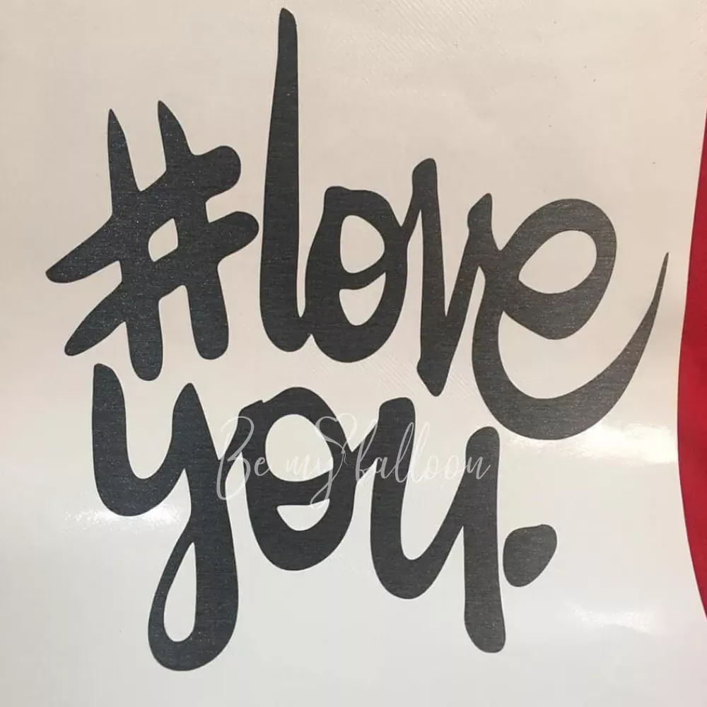 Стикер #Love you 