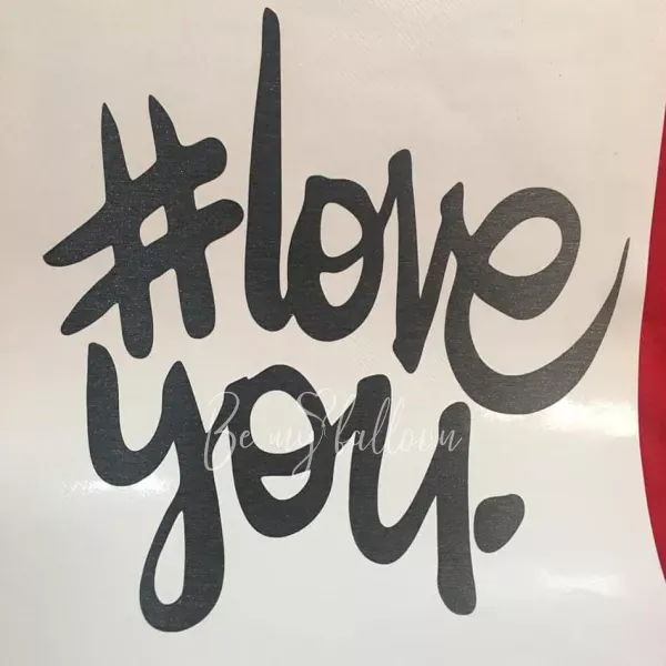 Стикер #Love you 
