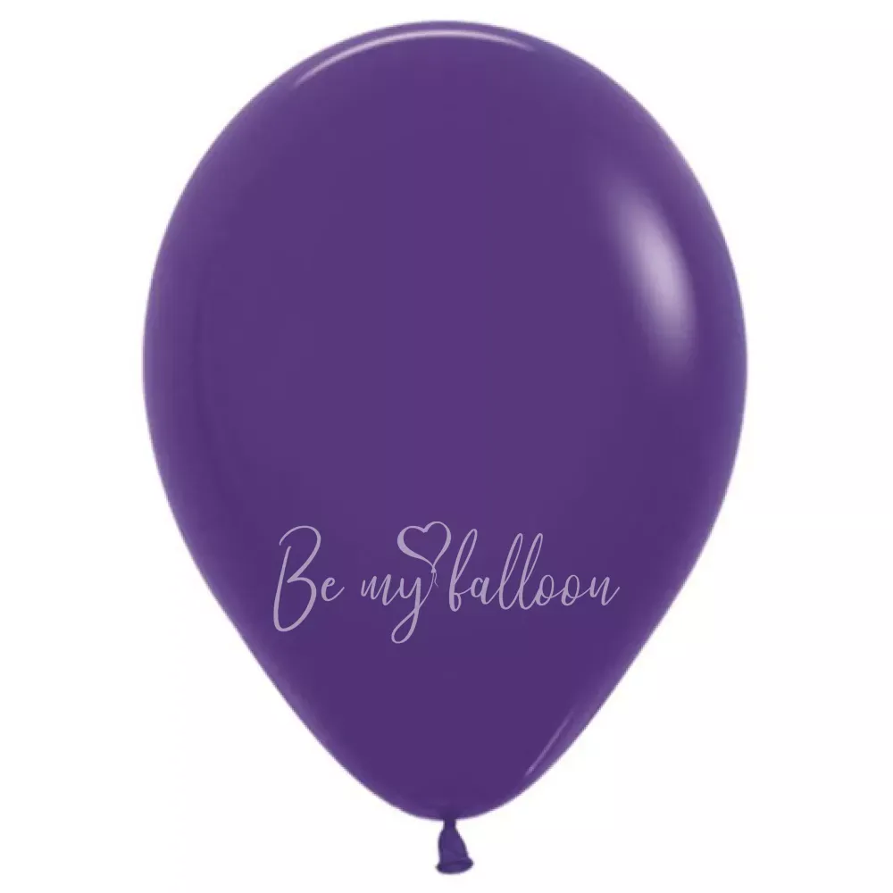 12" Helium fashion violet 051 plain balloon