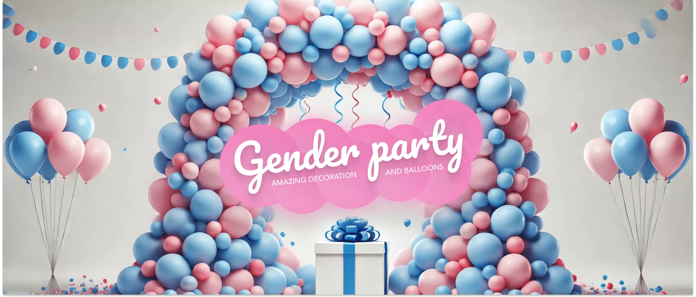 Gender reveal party in Dubai